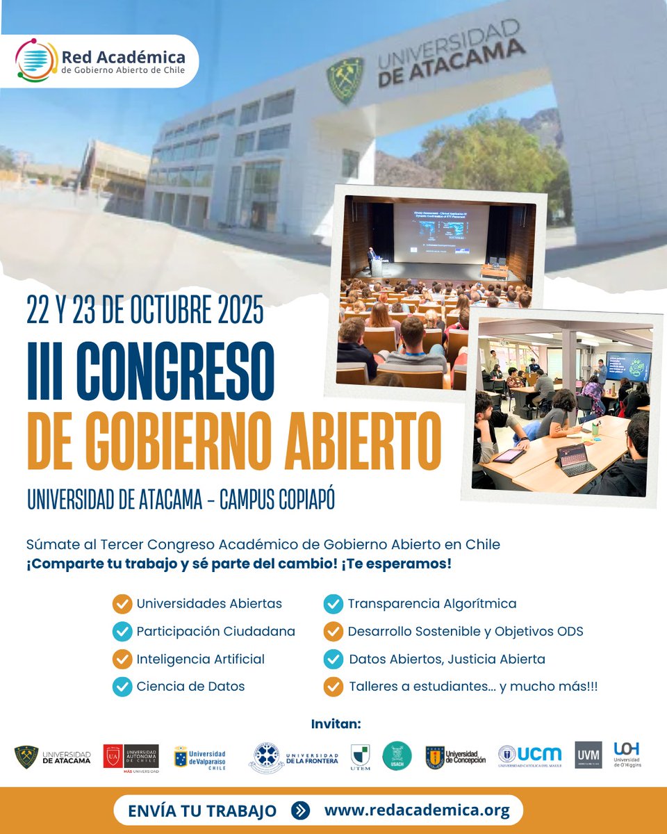 Envía tu Trabajo y Conoce las Bases