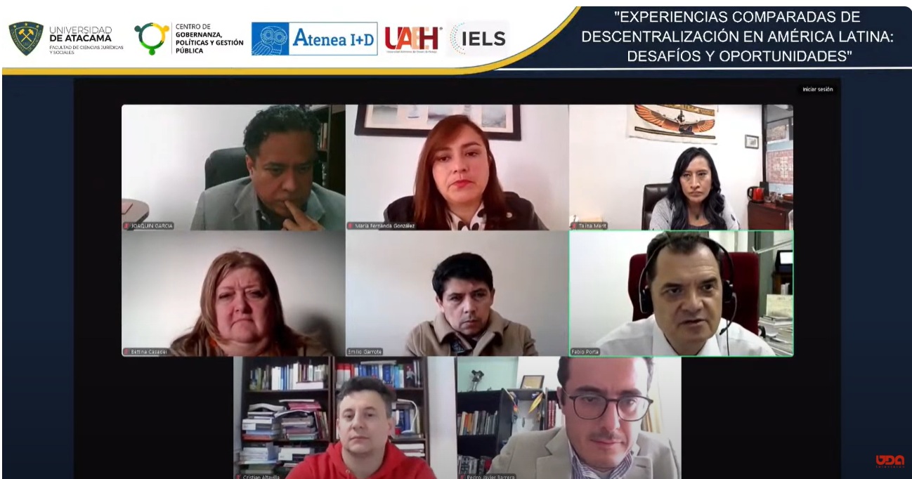 Centro de Gobernanza: Realizó seminario sobre experiencias de descentralización en América Latina.